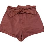 Abercrombie & Fitch Mauve paperbag shorts Photo 0