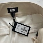 Paige  Maria Vegan Leather Pants Size 10 Belted Tie Waist Pockets Dressy Photo 6
