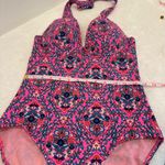 BODEN Enhancer Underwire Swimsuit size us 32C Pink Photo 10