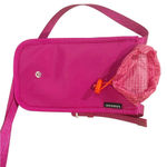 Lululemon  Drawcord Top-Cinch Crossbody Small Phone Purse Pink Nylon Bag Photo 0