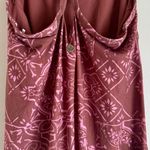 prAna Opal Dress Racerback Performance Jersey Knit Vino Tiles Size Medium Photo 9