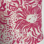 Lilly Pulitzer  Michelle Pink Animal Print T-Shirt – Size Small Photo 1