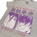 Women’s grey Black Butler anime t Photo 2