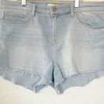 L'Agence L’Agence Women's Size 26 Audrey Mid Rise Cut Off Denim Shorts Photo 3