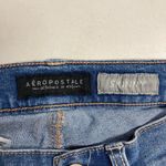 Aeropostale Women’s Distressed Jeans Size 4 Short Blue Inseam 28.5 Photo 8