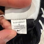 Nike Dri-Fit Athletic Performance Shorts Logo Waistband Womens Medium Gray/Black Photo 6