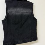 Missmoly Supply Co. Black Jean Vest Size L Photo 8