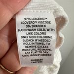 BP White Ribbed Turtleneck Long Sleeve Top Sheer Knit Lightweight Layering Photo 4