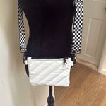 Think Royln Bank Street Crossbody White Nylon NWOT Photo 2