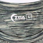 Zyia Women Long Sleeve Top Large Green Gymcore Athleisure Hiking Running Workout Photo 6