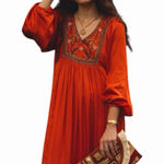 Ex Voto Hazel Maxi Dress V Photo 0