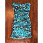 Teeze Me Y2K   Animal Print Strapless Dress Size Small Photo 3