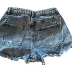 Garage  Festival distressed jean shorts women's size 3 Photo 1