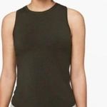 Lululemon Deep Stretch Tank Dark Olive Green Size 2 Photo 0