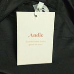 ANDIE  The Santorini Black One Piece Keyhole Cutout Adjustable Size M New Photo 8