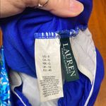 Ralph Lauren - Blue and Green One Piece Swimsuit with Wrap Neckline Photo 3