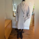 3.1 Phillip Lim  Long Oversized Wool Coat in Light Grey Photo 1
