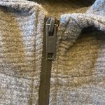 Robert Barakett charcoal gray ribbed full zip hooded jacket size M‎ Size M Photo 4