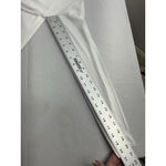 Michael Kors womans  Pullover Shirt L White Long Sleeve Silver Accent Scoop Neck Photo 7