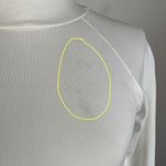 Free People White Mock Neck Open Back Top Photo 4