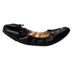 Charlotte Olympia  Black Lambskin Kitty Ballerina Slip On Flats Women’s EU 41 Photo 7