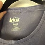 REI Co Op Womens Blue Short Sleeve Crew Neck T Shirt Built On Purpose Size Small Gray Photo 7