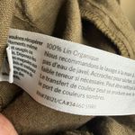 Eileen Fisher  Organic Linen Blazer Olive Green Button Front Jacket Women M Photo 3