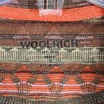 Woolrich Shirt Womens Medium Orange Brown Southwestern Aztec 1/4 Zip Sweater Photo 6
