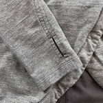 Lululemon Thats a Wrap Snap Closure jacket Heathered Snow Slub Coal Gray Size 6 Photo 7