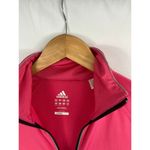 Adidas Climalite Pink Full Zip Sweatshirt Size Small Photo 3