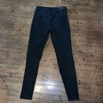 American Eagle  black curvy hi-rise stretchy ankle size 4 jeggings Photo 3