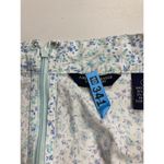 American Eagle  OUTFITTERS, Stretch Women’s Paisley Skirt, Size 6, Blue & White Photo 5
