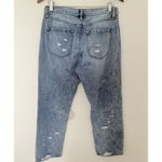 Kancan Medium Wash Ripped Raw Hem Mid Rise Distressed Blue Denim Jeans No Sz Tag Photo 2