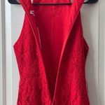 BB Dakota NWT Red Lace Romper 4 Photo 5