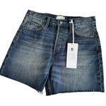 Boyish The Monty Miss Julie Blue High Rise Relaxed Denim Shorts Size 27 NWT Photo 0