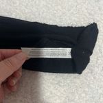 Free People  Intimately Stretch Fit Black Ribbed Knit Crop Tank Size S Photo 5