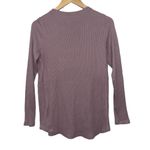 Abercrombie & Fitch Womens Abercrombie Soft AF Cozy Purple Ribbed Knit Crew Neck Sweater Size Large Photo 1