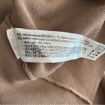 ZARA  Backless Brown Tan Knit V-neck Maxi Dress Strappy Open Back Size S Photo 9