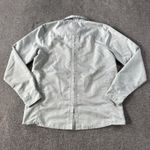 Mountain Hardwear  Womens Canyon Shirt Small Blue Long Sleeve UPF 50 Hiking Photo 1