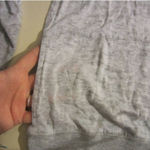 American Eagle Soft Knit Hoodie Lightweight Gray Long Sleeve Pullover Women’s Sm Photo 7