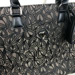 Diane Von Furstenberg  DVF Jacquard Heart Print Large Shoulder Tote Bag Photo 3