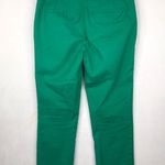 Boden Green Richmond High Waisted Stretch Wide Leg Trouser Pants Size 4 Petite Photo 2