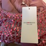 Ever Pretty  (S) Mauve/Sequin LONG FORMAL NWT Photo 2