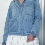 Gap Vintage-Inspired  Jean Jacket – Utility Style, Light Wash, S Photo 5