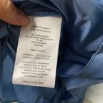 White by Vera Wang blue bridesmaid Maxi Dress Ruffle‎ Sleeves Formal Gown Size 0 Photo 7