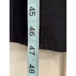 Black Midi‎ Dress Sleeveless Button Down Size 6 Stylish Business Casual Photo 2