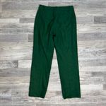 J.Crew  Hunter Green Kallie Pants Linen Blend, Ankle, Straight L13 Photo 5