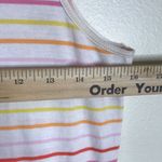 J.Crew  Soft Knit Striped Stripe MIDI Ruffle Dress size xs ladies cute Photo 5