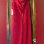 Premier Amour Red Dress Size 6 Photo 2