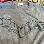 MELLODAY Ruffle sweatshirt NWOT Photo 2
